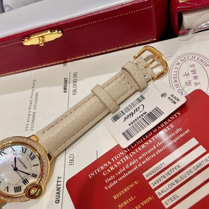 Cartier Ballon Bleu 33mm Replica Watch Elegant Swiss Timepiece-7