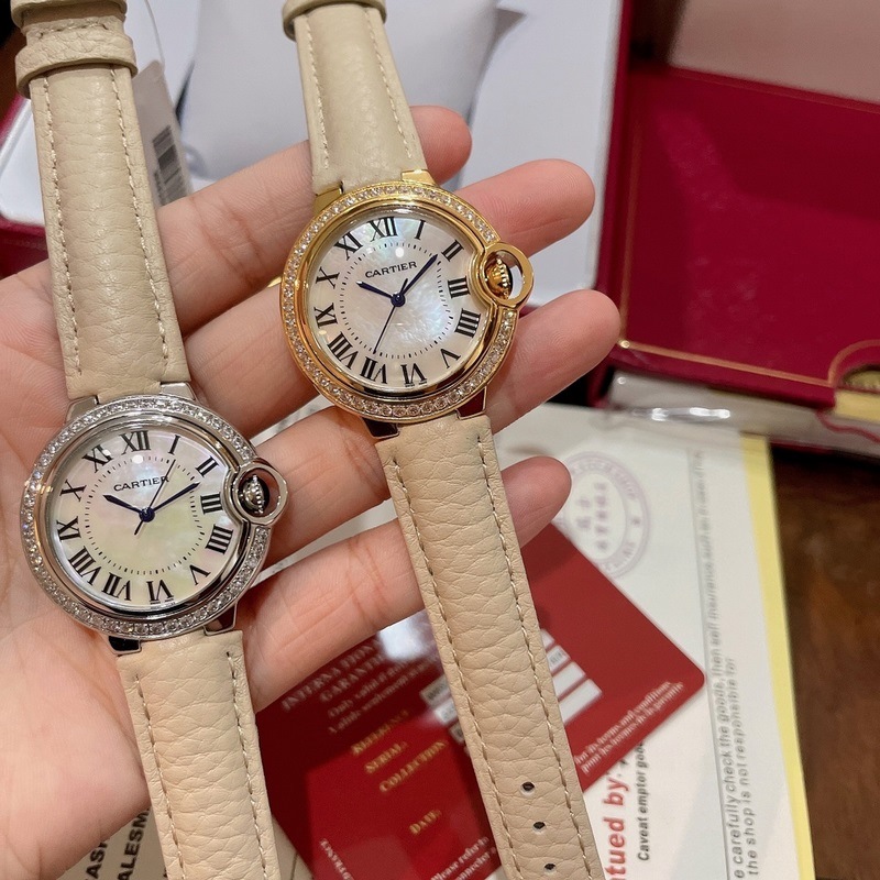 Cartier Ballon Bleu 33mm Replica Watch Elegant Swiss Timepiece-8