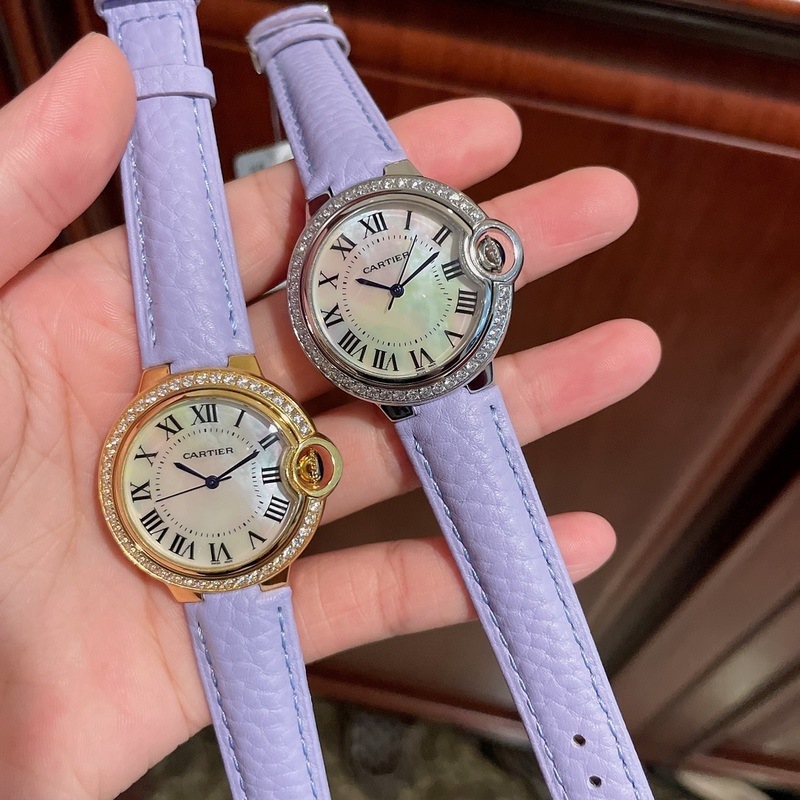 Cartier Ballon Bleu 33mm Replica Watch Luxury Timepiece Elegant Design-7