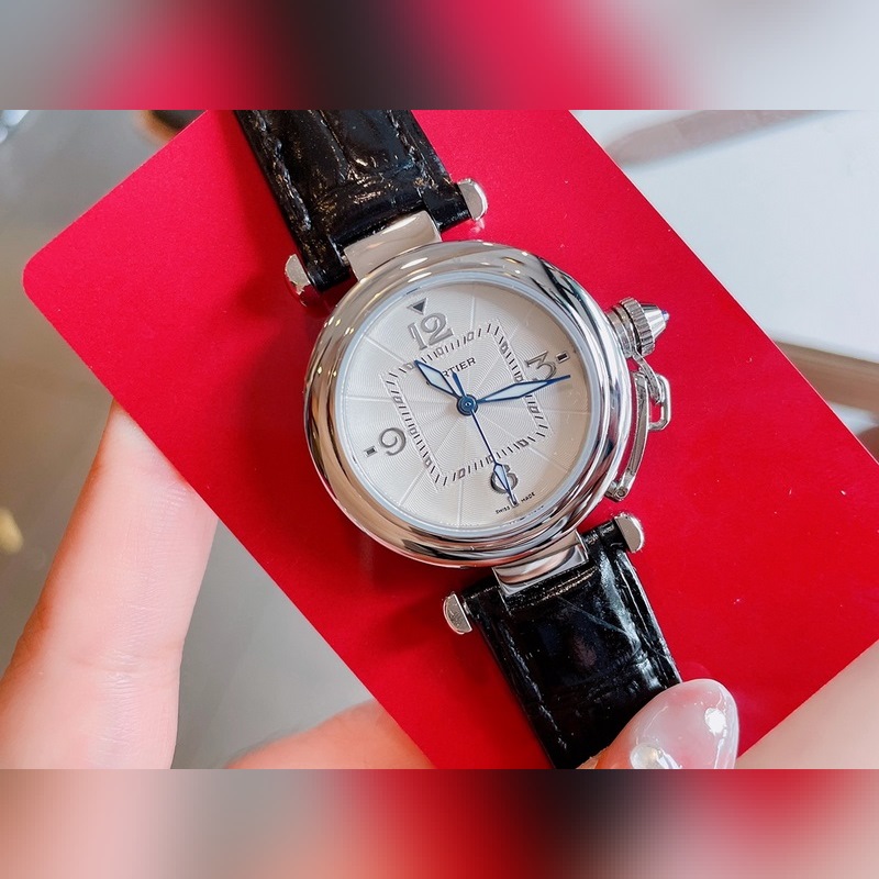 CARTIER Pasha 35mm Replica Watch Luxury Timepiece-3