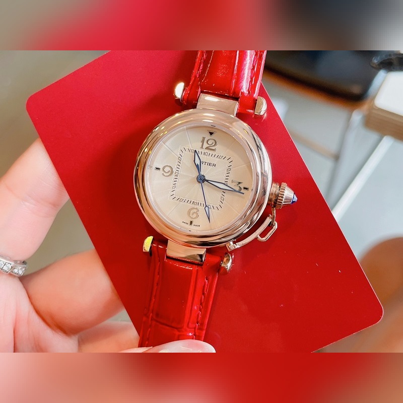 CARTIER Pasha 35mm Replica Watch Luxury Timepiece-3