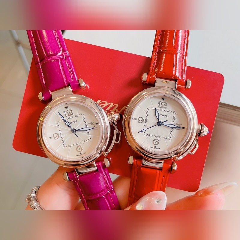 CARTIER Pasha 35mm Replica Watch Luxury Timepiece-4