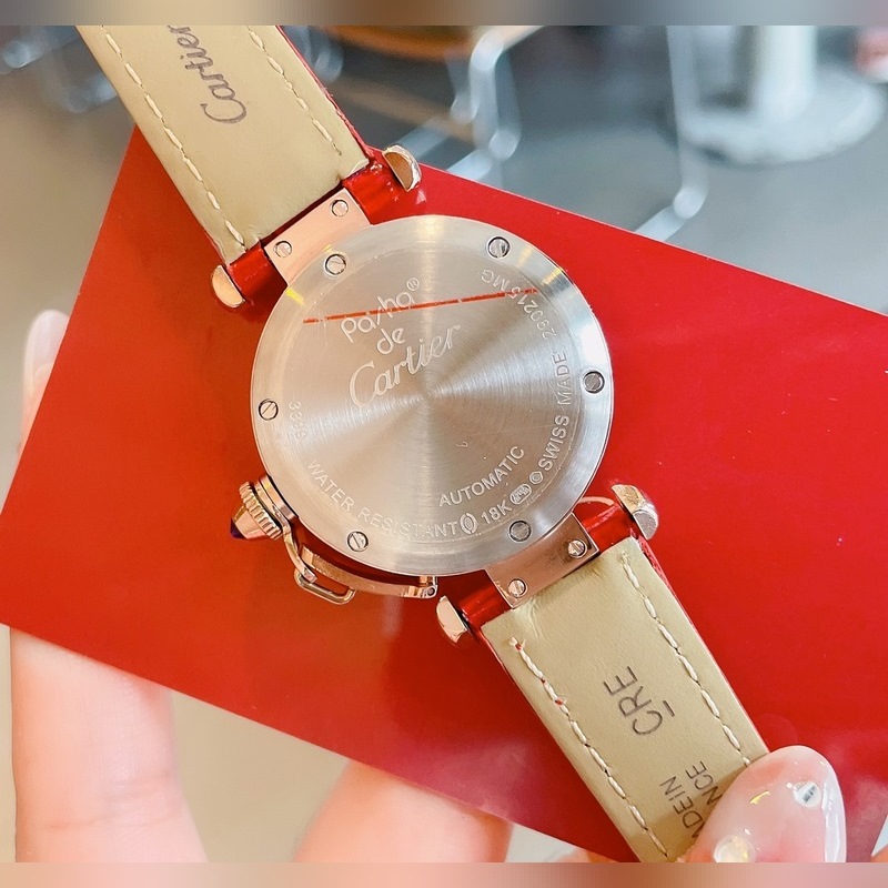 CARTIER Pasha 35mm Replica Watch Luxury Timepiece-5