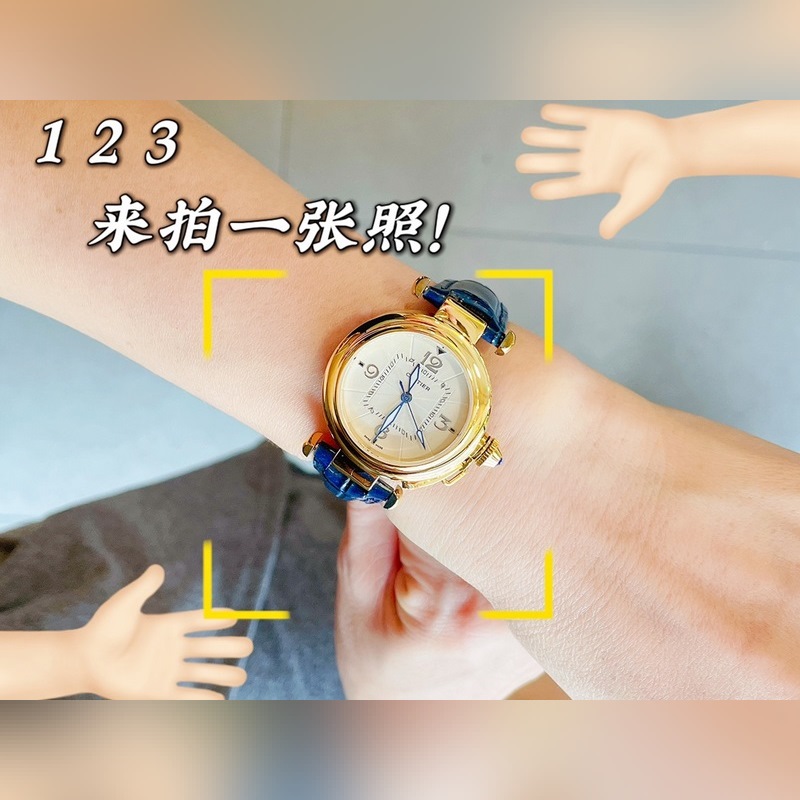 CARTIER Pasha 35mm Replica Watch Luxurious Timepiece-4