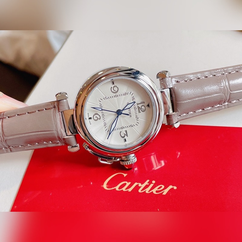 CARTIER Pasha 35mm Replica Watch Elegant Luxury Timepiece-2