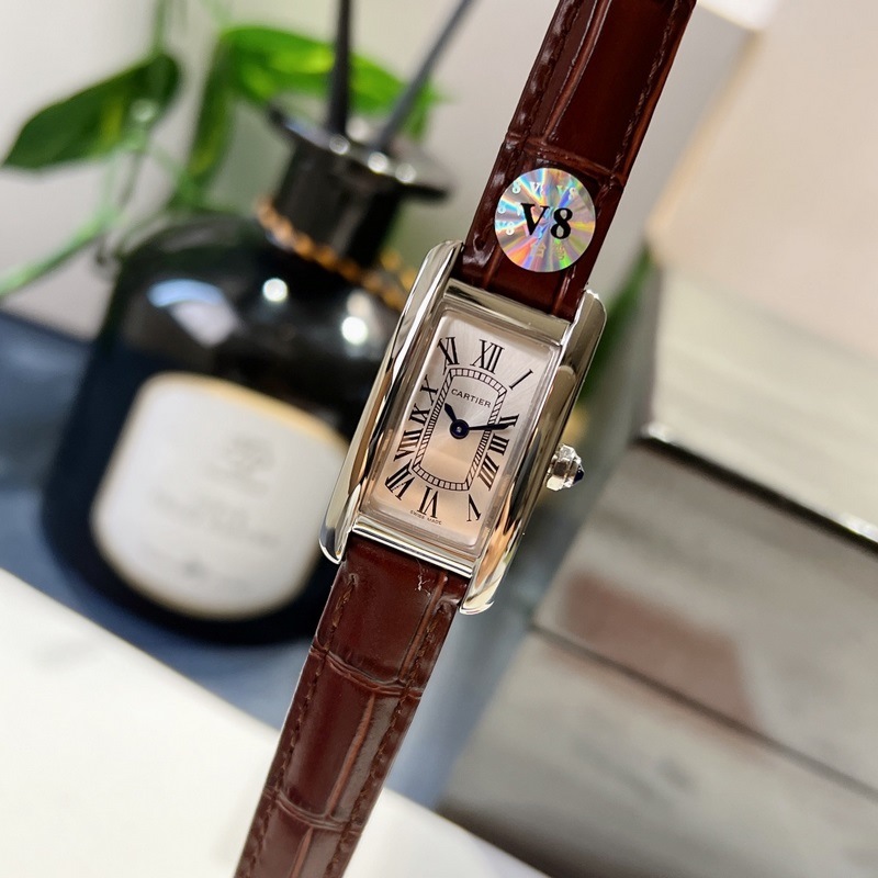 Cartier Tank AmEricaine Small Replica Watch Elegant Design&Quality-2