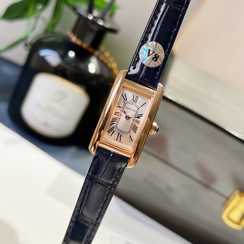 Cartier Tank AmEricaine Small Replica Watch Elegant Swiss Quality Timepiece-2