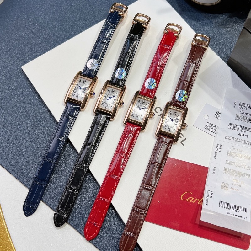 Cartier Tank AmEricaine Small Replica Watch Elegant Swiss Quality Timepiece-8