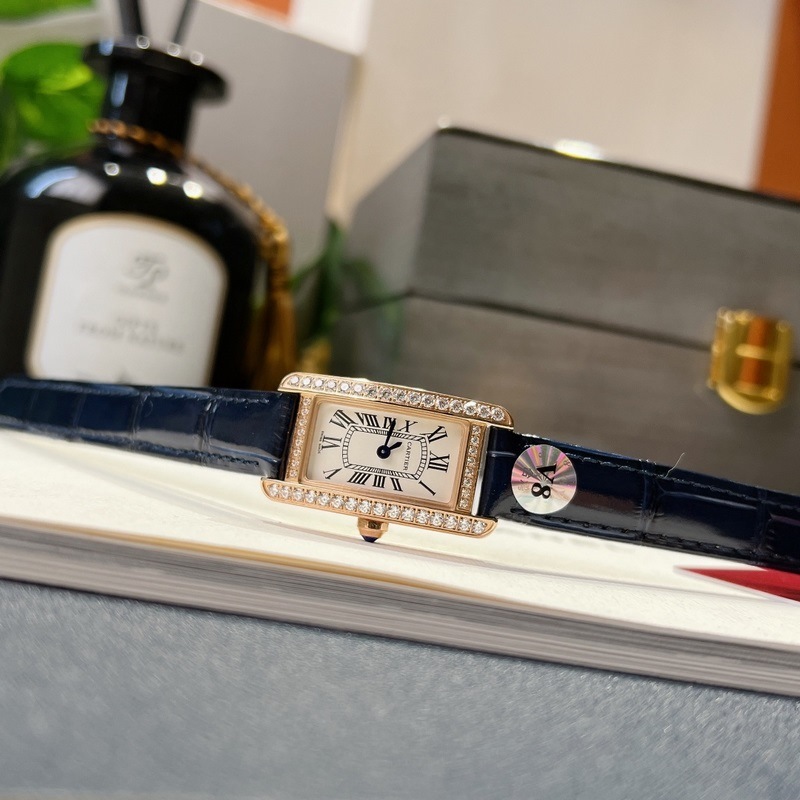 Cartier Tank AmEricaine Small Replica Watch Elegant Design Quality Craftsmanship-6