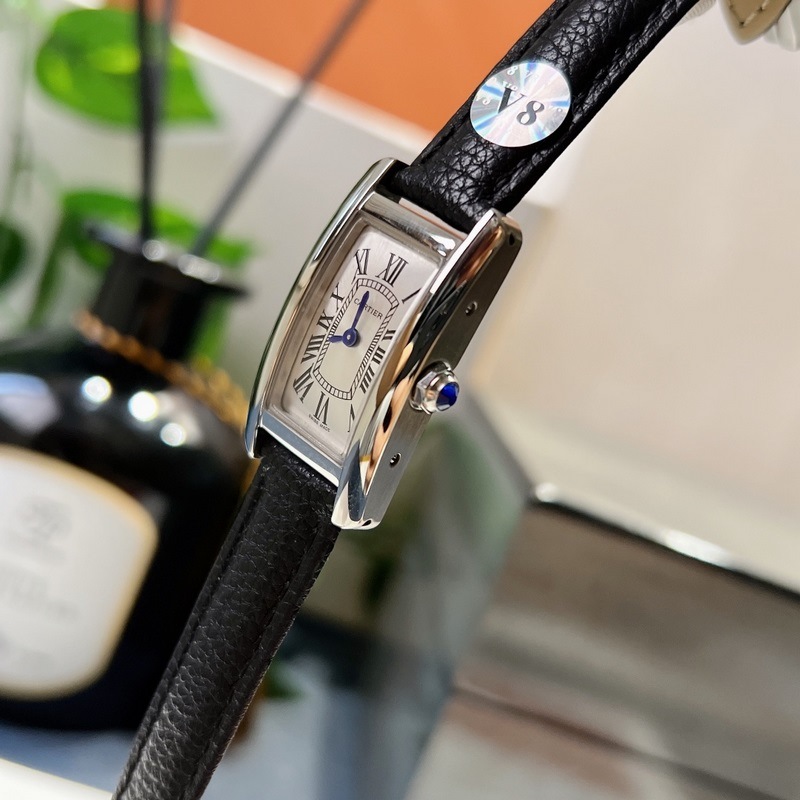 Cartier Tank AmEricaine Small Replica Watch Elegant American Design-6