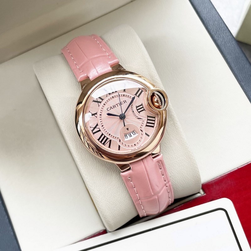 Cartier Ballon Bleu Quartz Women's Luxury Replica Watch-2