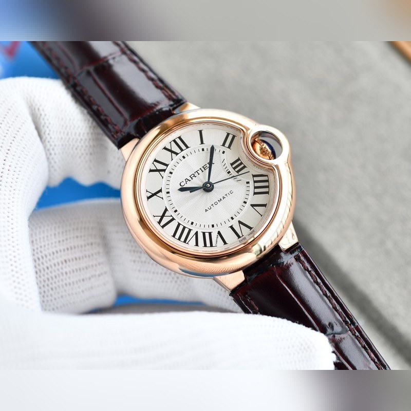 Cartier Ballon Bleu 33 Mechanical Japan New Pin Buckle Series-3