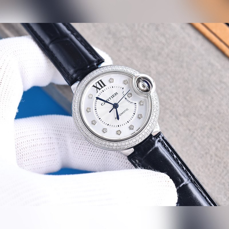 CARTIER Ballon Bleu 33mm Luxury Replica Watch-3