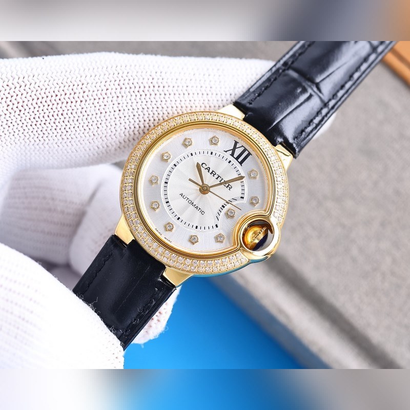 CARTIER Ballon Bleu 33mm Luxury Replica Watch-5