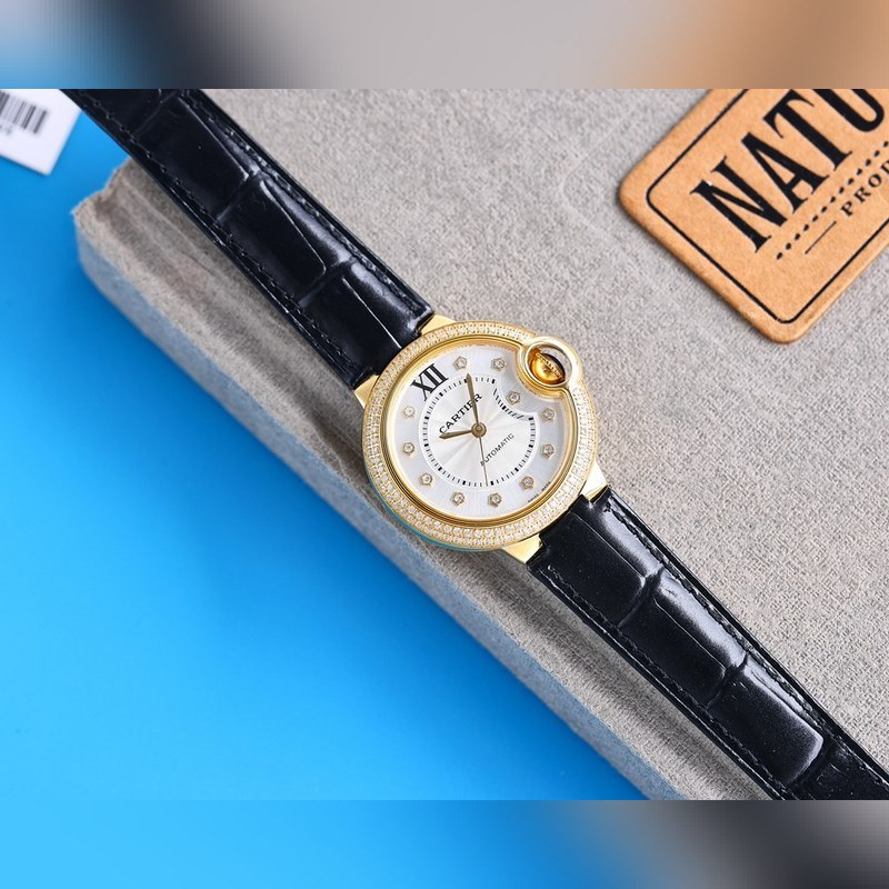 CARTIER Ballon Bleu 33mm Luxury Replica Watch-6