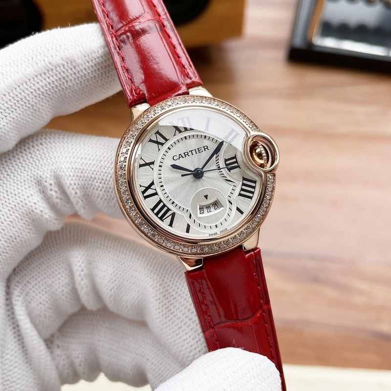 Cartier Ballon Bleu Luxury Replica Watch Series Elegant Model with Exquisite Craftsmanship-2