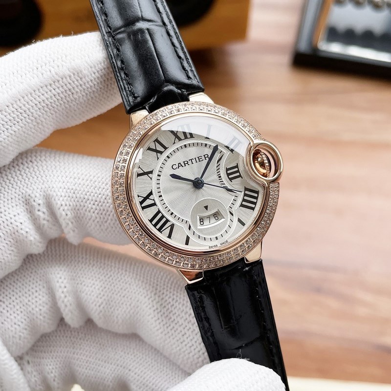 Cartier Ballon Bleu Luxury Replica Watch Series Elegant Model with Exquisite Craftsmanship-3