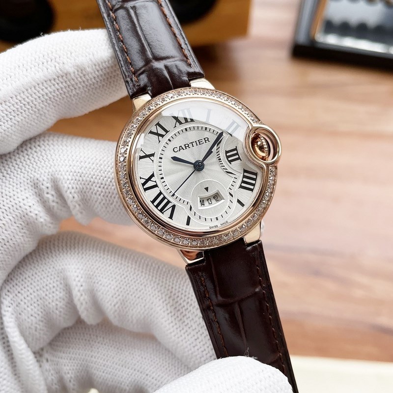 Cartier Ballon Bleu Luxury Replica Watch Series Elegant Model with Exquisite Craftsmanship-4