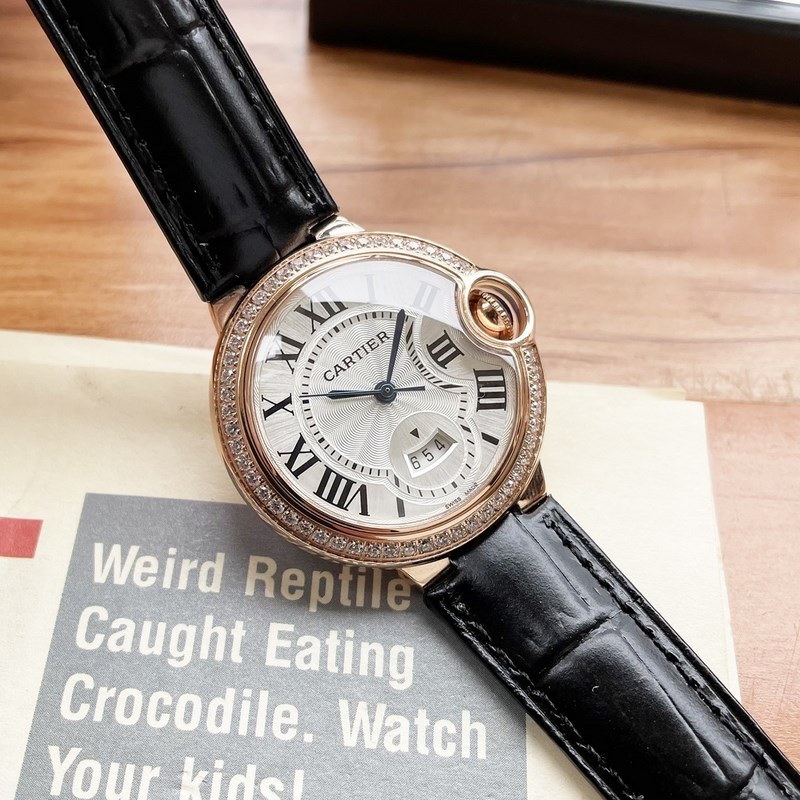 Cartier Ballon Bleu Luxury Replica Watch Series Elegant Model with Exquisite Craftsmanship-6