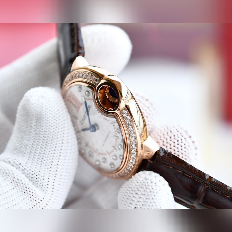 Cartier Ballon Bleu V12 33/36mm Japanese Movement Quality Replica Watch-8