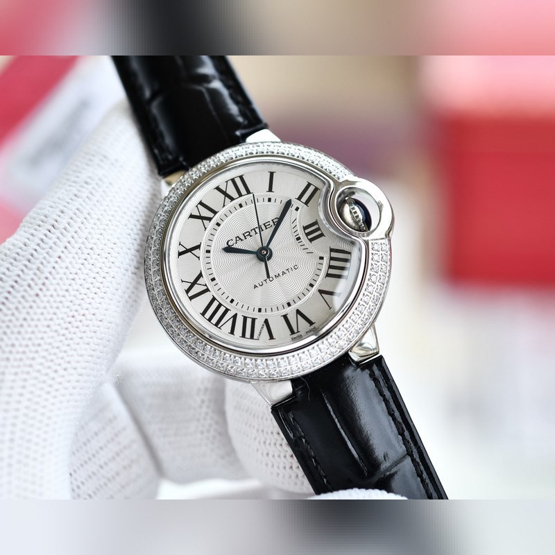 Cartier Ballon Bleu V12 33mm/36mm Japan Movement Code 745565xx3489-2