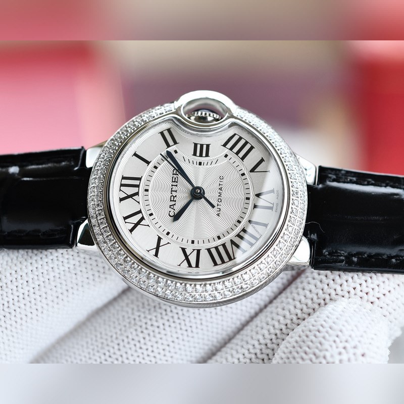 Cartier Ballon Bleu V12 33mm/36mm Japan Movement Code 745565xx3489-4