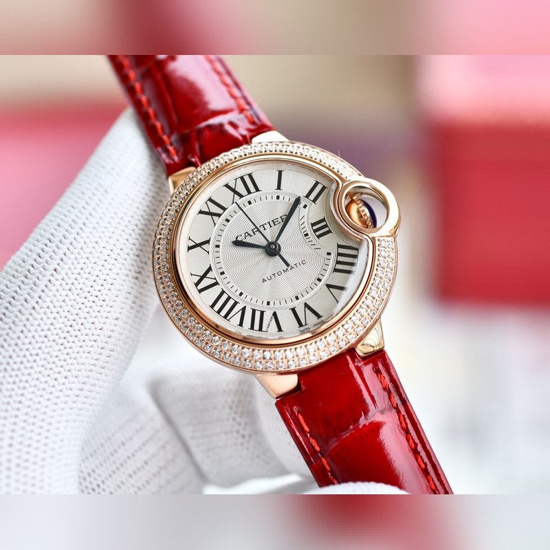 Cartier Ballon Bleu V12 33/36mm Japanese Movement Code 745565xx3489-2