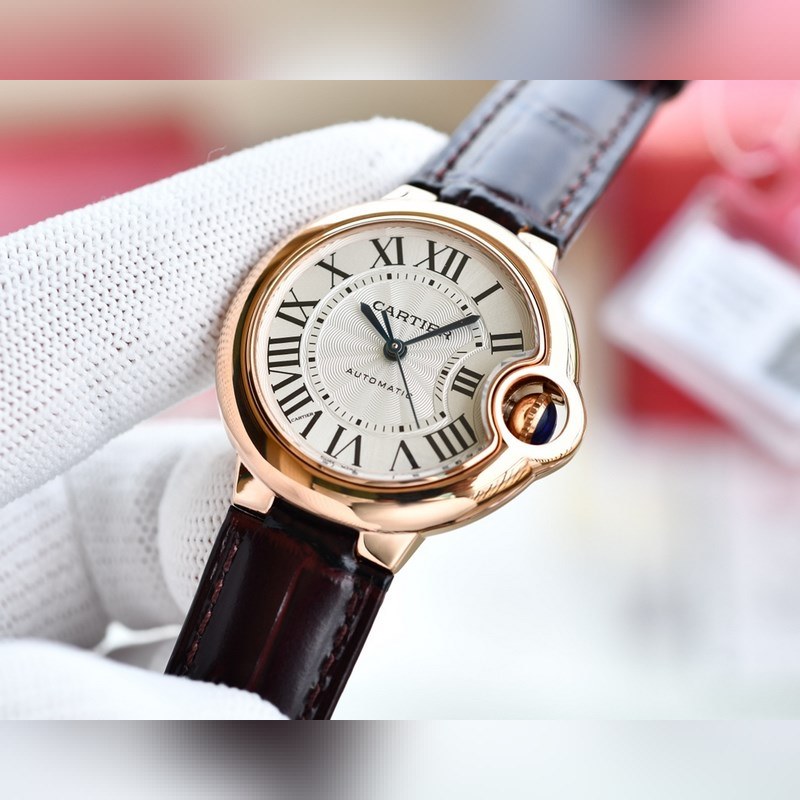 Cartier Ballon Bleu V12 33/36mm Japanese Movement Code 745565xx3489-3