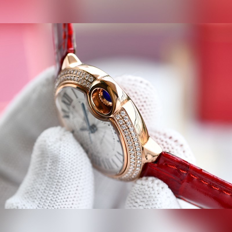 Cartier Ballon Bleu V12 33/36mm Japanese Movement Code 745565xx3489-5