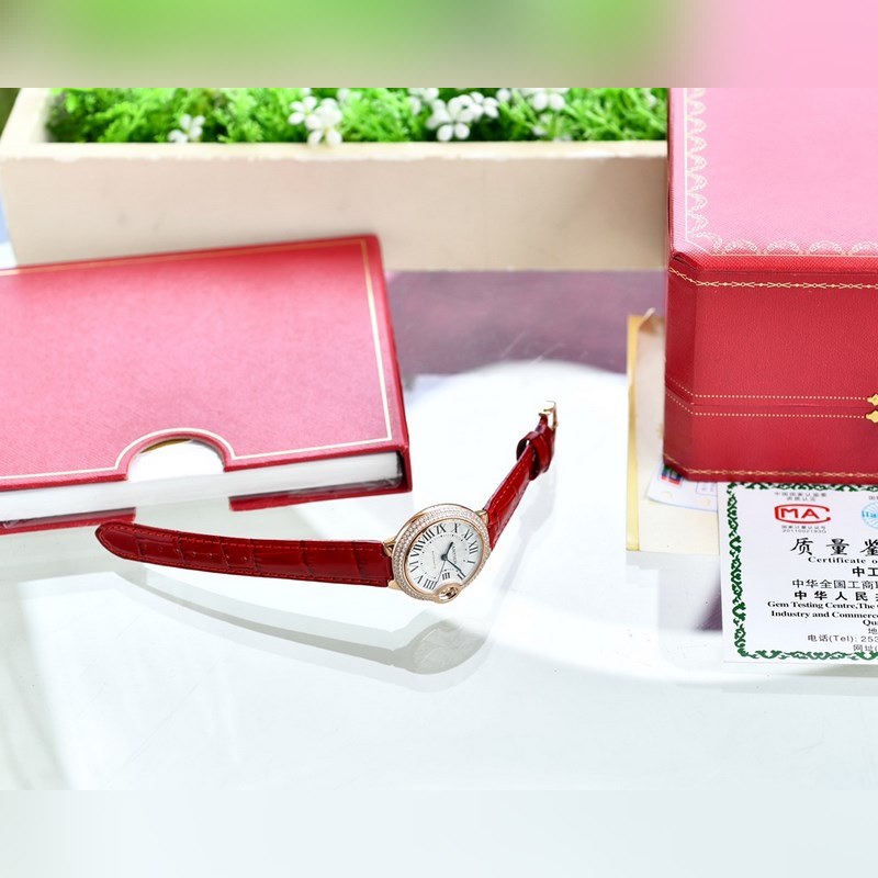 Cartier Ballon Bleu V12 33/36mm Japanese Movement Code 745565xx3489-8