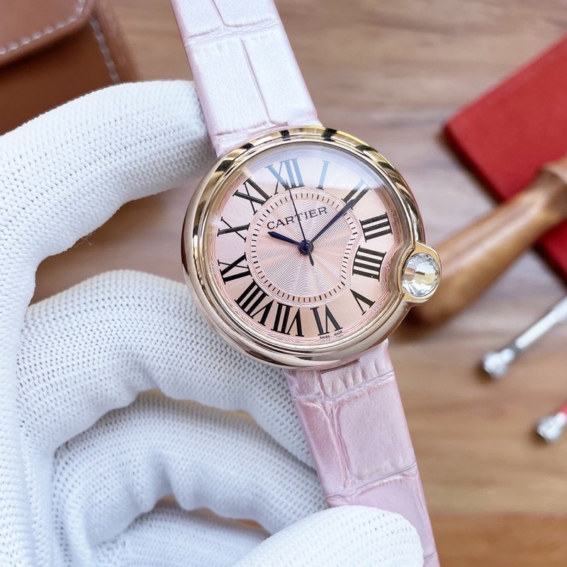 Cartier Ballon Bleu Tourbillon Women's Replica Watch Luxe Mechanical Timepiece Launch-2