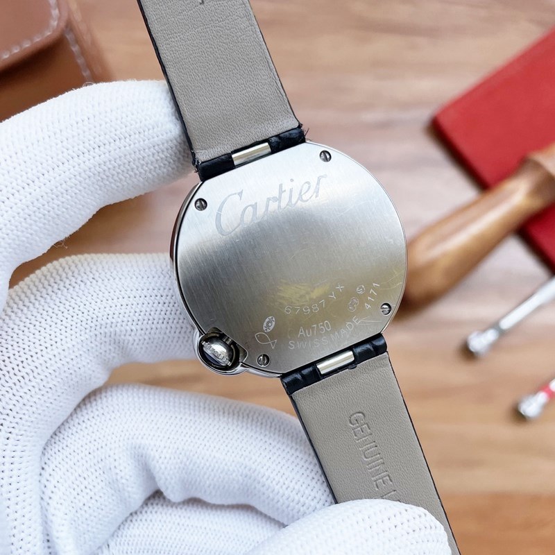 Cartier Ballon Bleu Women's Tourbillon Mechanical Replica Watch Launch-8