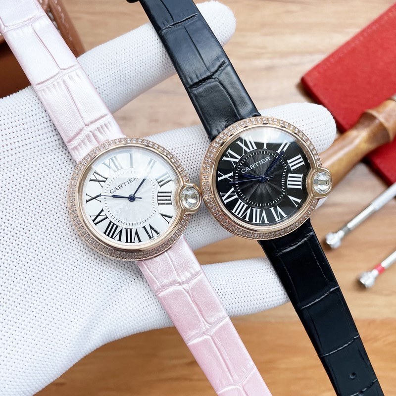 Cartier Ballon Bleu Tourbillon Women's Mechanical Replica Watch Launch-3