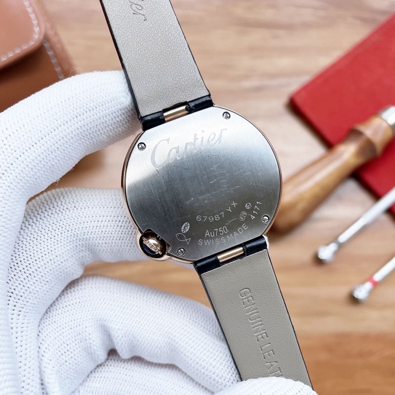 Cartier Ballon Bleu Tourbillon Women's Mechanical Replica Watch Launch-7