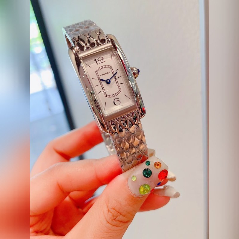 Cartier Tank AmEricaine Small Replica Watch Elegant Design Quality Craftsmanship-2