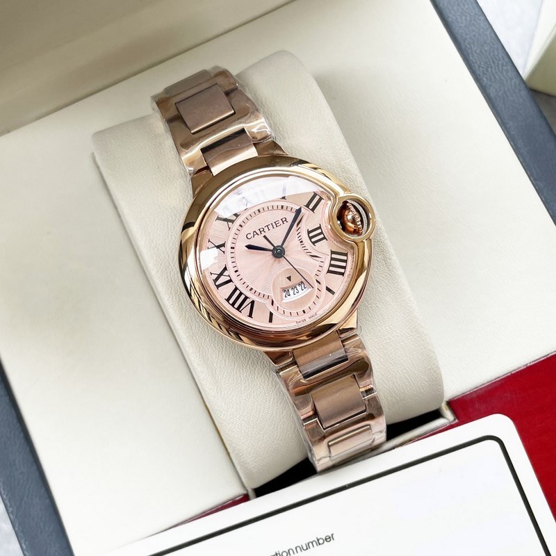 Cartier Ballon Bleu Luxury Quartz Women's Replica Watch-3