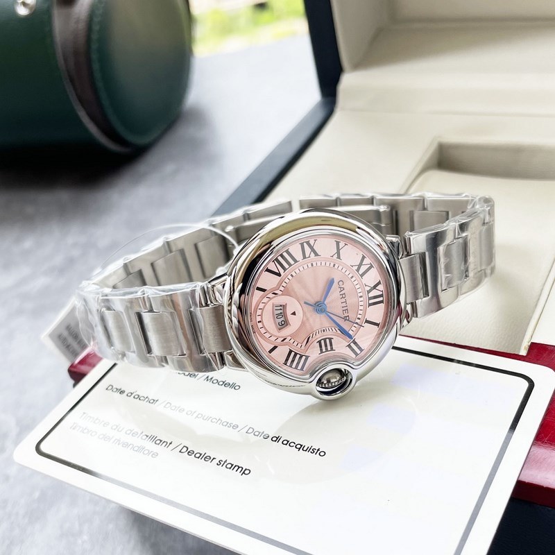 Cartier Ballon Bleu Luxury Quartz Women's Replica Watch-6