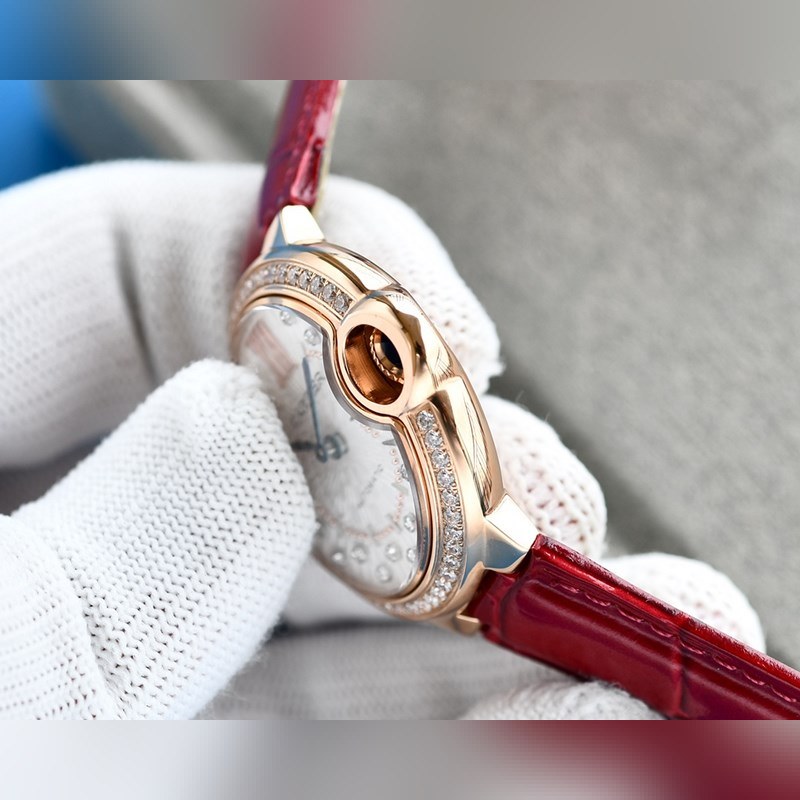 Cartier Ballon Bleu 33MM Model 745565xx3489 Luxury Timepiece-6