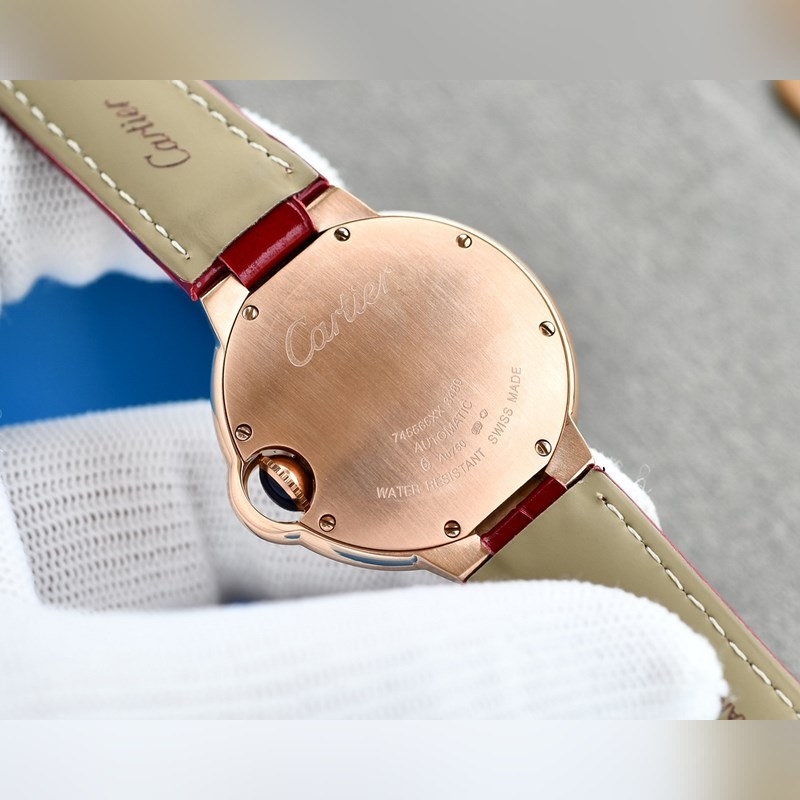 Cartier Ballon Bleu 33MM Model 745565xx3489 Luxury Timepiece-7