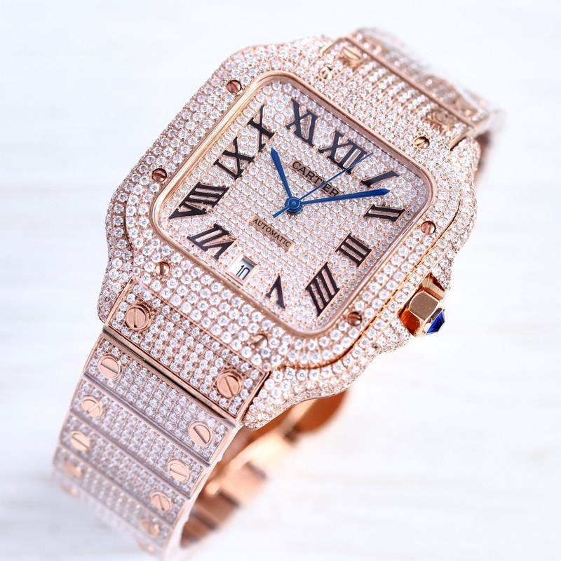 Cartier Santos de Cartier Starry Sky Stunning Quality and Core Features-1