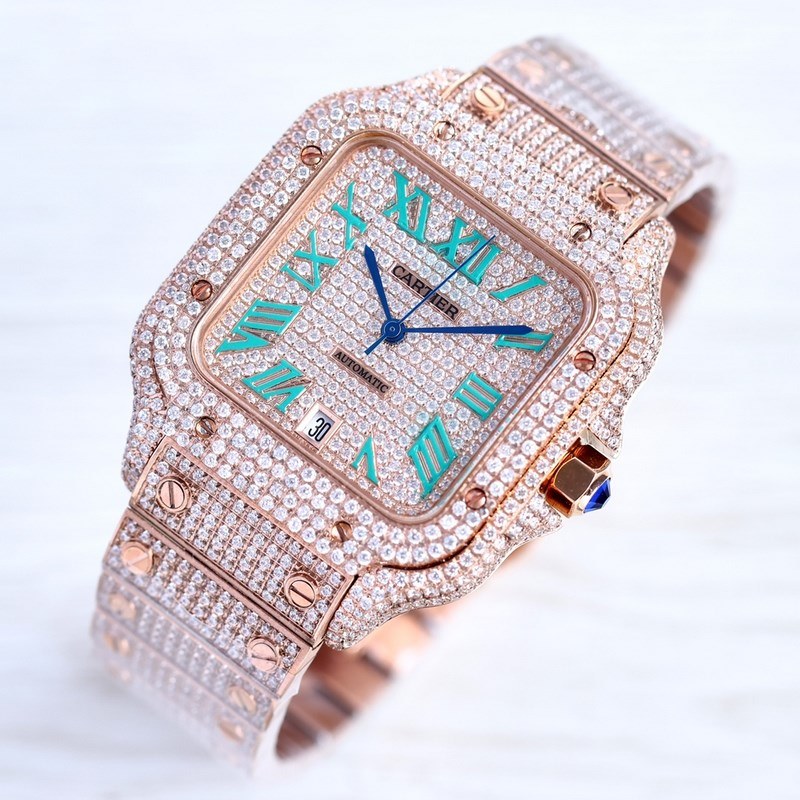 Cartier Santos de Cartier Stunning Starry Sky Edition-4