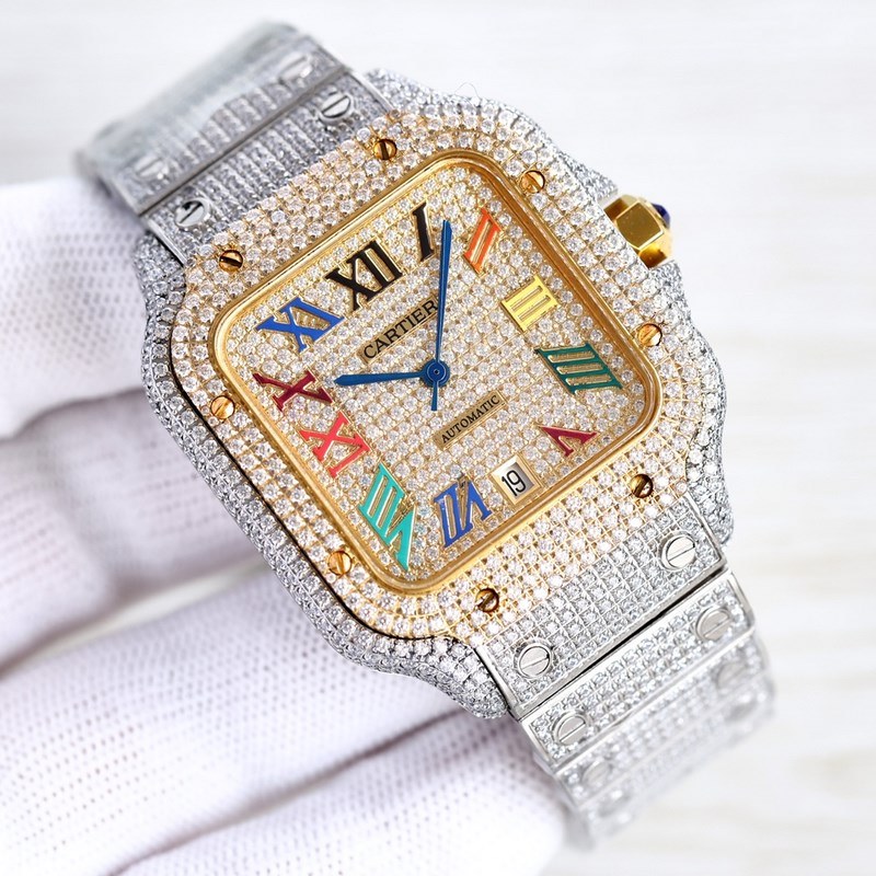 Cartier Santos de Cartier Meteorite Stunning Arrival-3