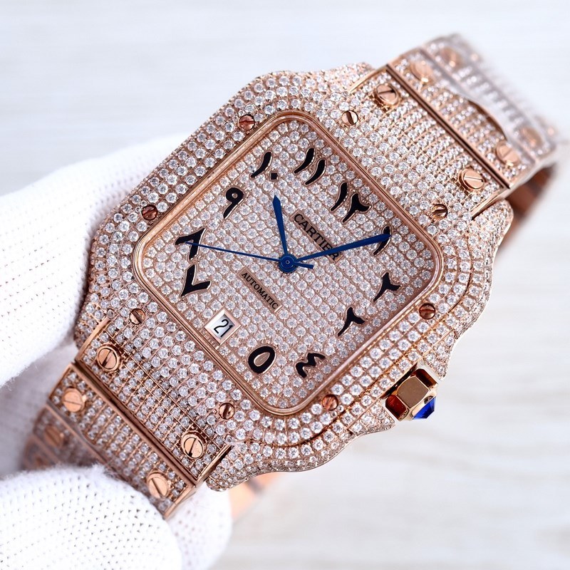 Cartier Santos De Cartier Must-See Stellar Shock-5