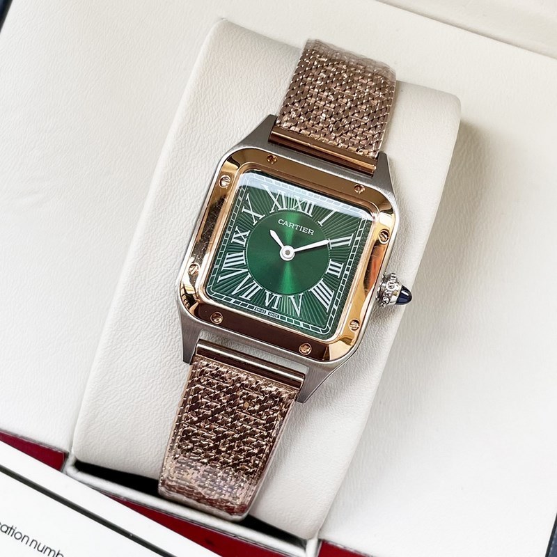 Cartier Santos-Dumont Ultra-Thin Colorful Best-Selling Replica Watch-6