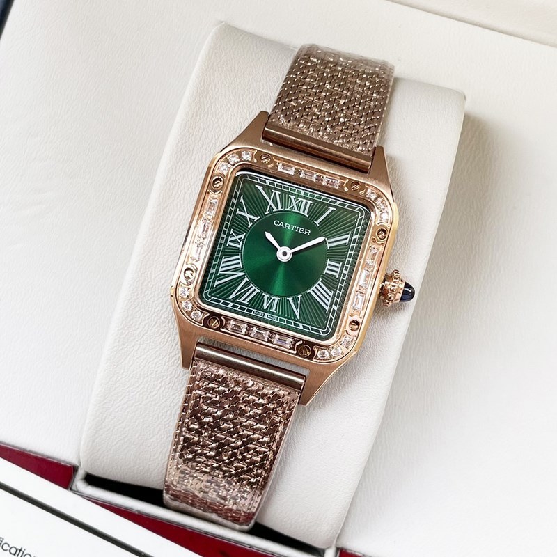 Cartier Santos-Dumont Ultra-Thin Replica Watch Colorful Bestseller-4