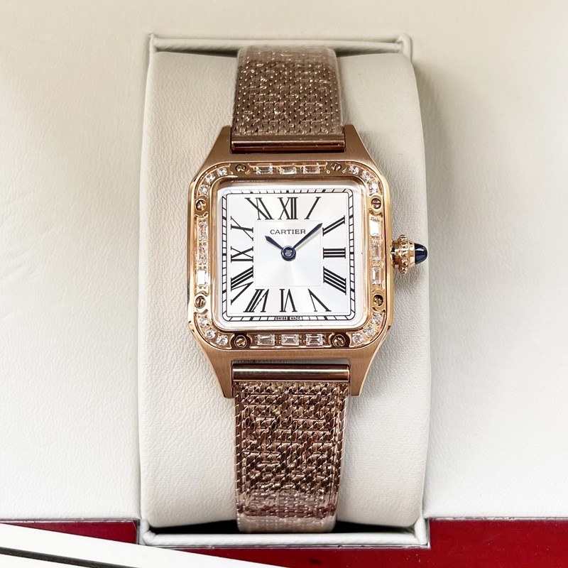 Cartier Santos-Dumont Ultra-Thin Replica Watch Colorful Bestseller-6