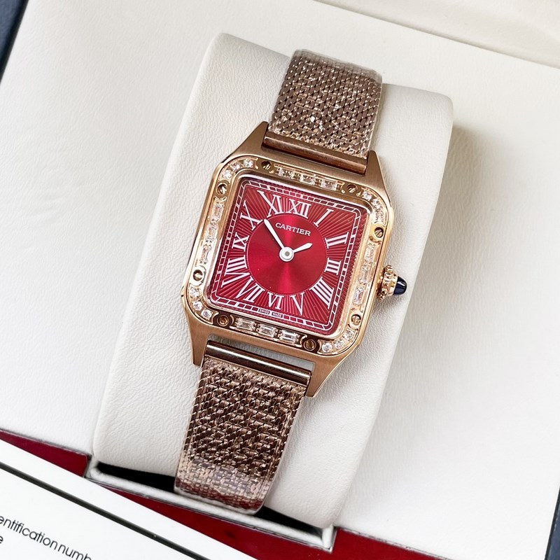 Cartier Santos-Dumont Ultra-Thin Replica Watch Colorful Bestseller-7