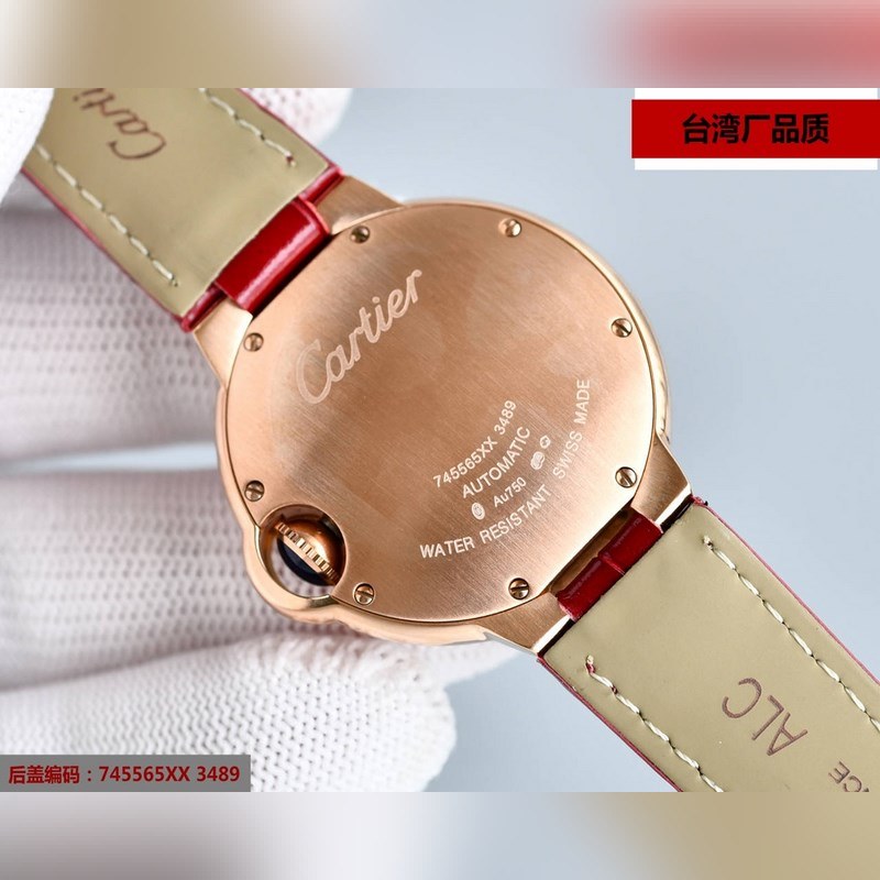 Cartier Ballon Bleu V12 33/36 Japan Movement Quality Assurance-8