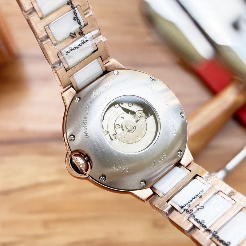 Cartier Ballon Bleu 36mm Precision Mechanical Replica Watch Traditional Three-Hand Design-7