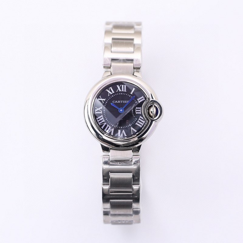 Cartier Ballon Bleu 28mm Elegant Luxury Timepiece-7